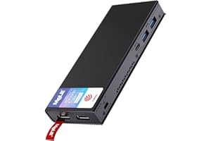 MeLE PCG02 Pro Fanless Stick PC - Reddot Award Winner, N100 8GB 128GB, Dual HDMI, WiFi 5, Gigabit Ethernet, USB-C PD3.0, Ultra-Slim & Compact Micro Desktop for Home, Office, IoT and Industrial