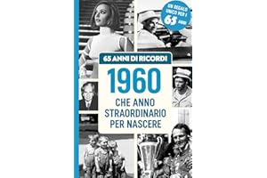 65 ANNI DI RICORDI: Regalo ideale per festeggiare il 65° Compleanno, con notizie e ricordi italiani per rivivere l’infanzia e la giovinezza. Perfetto per emozionare Uomini e Donne