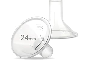 Maymom MyFit 24 mm Shield (2 unidades) compatible con conector Widemouth Maymom no original Spectra S2 accesorios Spectra S1 no original Spectra bomba Parts Spectra Brida Spectra