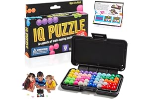 Mailfull IQ Games IQ Puzzler Pro Rompecabezas Niños Incluye 200 Desafíos Juegos de Mesa para Niños 6 8 10 Años