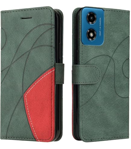 Custodia In Pelle PU A Righe Per Ulefone Note 20 Pro – Cover Portafoglio Con Slot E Magnete (Blu)