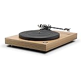Roberts RT100 Two Speed Turntable with Built-In Stereo Preamplifier and USB Connectivity - Natural Wood