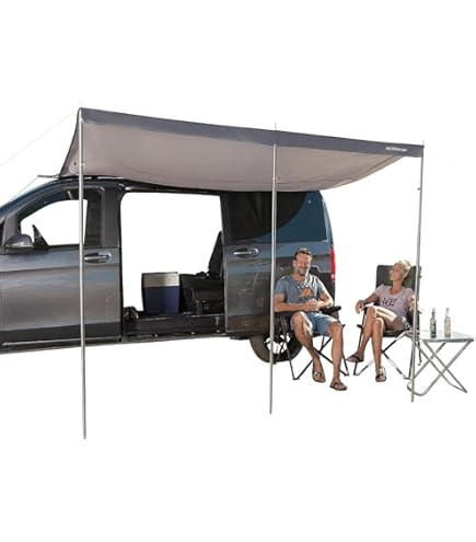 Tendalino Da Sole Laterale Auto Camper Retrattile 2x2,5 M