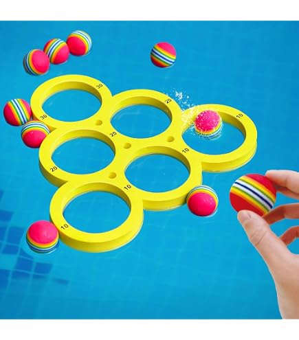 8-teiliges Unterwasser-Spielzeug – Tauchringe & Torpedos Für Schwimmbad, Training & Poolparty