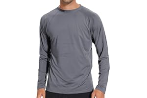 Arcweg Rashguard Męska koszulka z długim rękawem M-3XL Anti-UV UPF 50+ lekka szybkoschnąca do surfingu Pływanie Nurkowanie Plaża