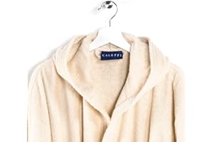 Caleffi - Accappatoio MINORCA per adulti, Donna/Uomo/Unisex con Cappuccio, in Spugna 100% morbido Cotone idrofilo 400gsm, Lavabile in Lavatrice 40° + Asciugatrice, Taglia 3XL Colore ANTRACITE