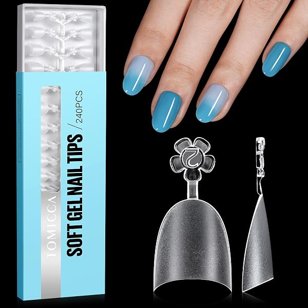 100 Nagelspitzen RUND In Weiß – Tipbox Mit 10 Tips Pro Größe, Künstliche Fingernägel