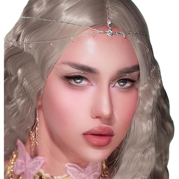 Fascia Testa Stile Bohémien Con Luna E Perline - Regolabile Bronzo Nero - Foto 3