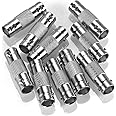 Warmstor 10 Pack BNC Female to BNC Female CCTV Security Camera Adapter Coupler Straight Extender Connector