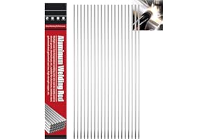 GHEART Easy Welding Rods Aluminum,Welding Rods,Easy Melt Welding Rods,Aluminum Welding Rod,Low Temperature Aluminum Welding Wire,for Aluminum Cored Wire Repair, Wire 1.6 mm,33cm*1.6mm（20pcs）