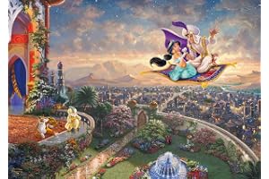 Schmidt Spiele 59950 Thomas Kinkade, Disney, Aladdin, 1000 Piece Jigsaw Puzzle, Colourful Exclusivité sur Amazon