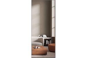 ‎NIELSEN HOME nielsen HOME Wandspiegel Alpha, Eloxal Schwarz matt, Aluminium, ca. 70x170 cm