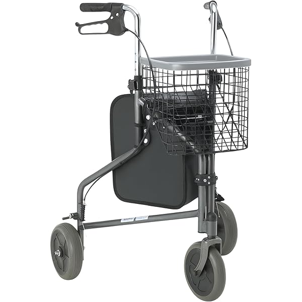 DAYS Folding Three Wheeled Rollator Walker - Compact | WhichOne