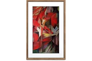 NETGEAR MEURAL Canvas II MC321HW Smart Art Digitale HD-Leinwand 41 x 61 cm (Dunkler Holzrahmen, 21.5 Zoll, Gemälde & Fotografien in naturgetreuen Details wiedergegeben, NFT Crypto Art, WLAN mit App)