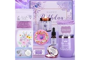 TuDou Birthday Gifts For Women, Gifts For Women Birthday Unique, Happpy Birthday Hampers For Her Mum Best Friend Sister Daughter Wife Girlfriend, Female Birthday Presents Mom Birthday Pamper Gifts
