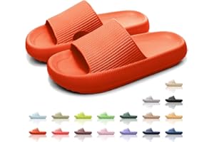 Exceligen Chmura suwaki dla kobiet i mężczyzn Cozisliders oryginalne kapcie antypoślizgowa poduszka prysznic slajdy otwarte palce wygodne szybkoschnące klapki łazienkowe sandały