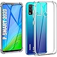 NWNK13 For Huawei P Smart 2020 Crystal Clear Thin Slim Fit [Anti-Yellow] Soft TPU Rubber Gel Liquid Silicone Shockproof Mobile Phone Cover for Huawei P Smart 2020