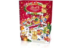 Lindt Calendrier de l'Avent Ours Chocolat Noël - 172g