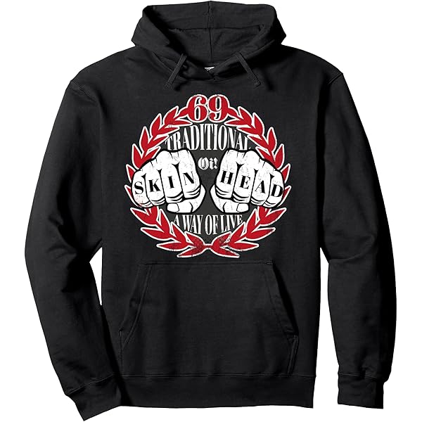 Trojan Skinhead Ska Punks Oi Sharp 1969 Pullover Hoodie