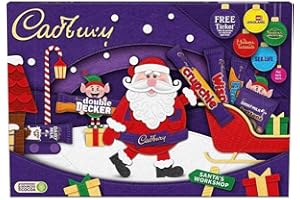 Cadbury Christmas Chocolate Selection Medium Box 145 g (Pack of 8)