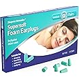 Sleepeze Remedies Super Soft Ear Plugs Reusable 60 x Pair, Premium Noise Cancelling Ear Plugs, Disposable Foam Earplugs for Sleeping, Ear Defenders for Study, Travel, Snoring, Swimming, Adults, Kids
