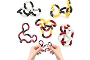 SINRAD Fidget Wister Tangle - Tangles Fidget Toys - Fidget Twister Handspielzeug - Hand Tangles Spielzeug，Stimuliert Das Gehirn, Verbessert Die Fingerfertigkeit Und Hilft Beim Stressabbau