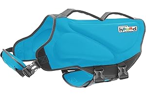 Outward Hound Dawson Swim Schwimmweste für Hunde, Größe L, Blau