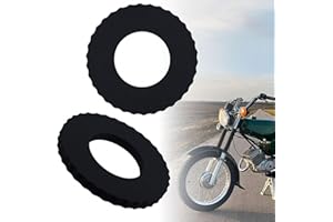 Hohitenz Tankschutzring 2er Pack – Moosgummi Polsterring 120 x 60 mm Kompatibel mit Simson S50, S51, S70, KR51, SR50, SR80, SR4-Serie tankdeckel, Tankschutz & Polster