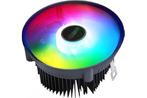 Akasa Vegas Chroma AM | RGB CPU Cooler | For AMD AM5, AM4, AM3+ With Addressable RGB Fan | AK-CC1106HP01