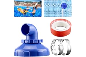 VicBou Pool Einlaufdüse Drehbar 360°, Pool Düse Verstellbar, Pool-Zubehör, Pool Auslassdüse für Intex Bestway Pool Düse Auslass Ausströmer Zubehör Ø32