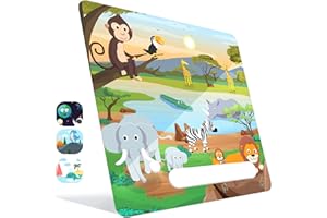 bunnyboo Protective Film Toniebox Self-Adhesive Toniebox Protective Film Highest Quality Tonie Protective Film in Beautiful Design Made in Germany (Safari)