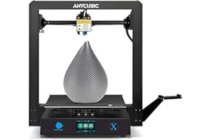 ANYCUBIC Mega X, Imprimante 3D FDM Grand Format d’Impression (300 x 300 x 305 mm) à Cadre Métallique, avec Extrudeuse Titan et Ultrabase, Convient aux PLA/TPU/PLA/PETG
