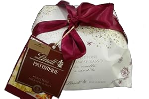 PANETTONE MILANESE BASSO TRADIZIONALE CON UVETTA E CANDITI LINDT HORVATH 1KG