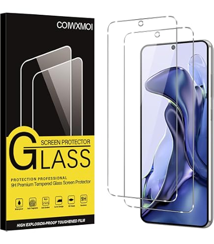 N NEWTOP Pellicola In Vetro Temperato 9H Per Xiaomi Mi 10T / 10T Pro (2 Pezzi) - 0.33mm, Trasparente, Anti-graffio - 6