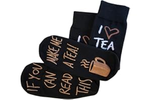 BRING ME SOCKS 'If You Can Read This Make Me A Tea!' Funny Novelty Socks - Perfect For Those People That Love Tea