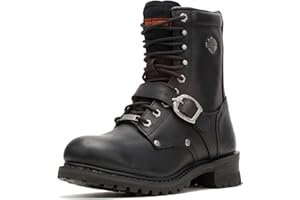 HARLEY-DAVIDSON FOOTWEAR Harley Davidson Uomo Faded Glory Pelle Stivali