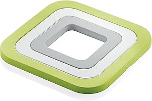 guzzini 3 w 1 zestaw podstawek MY KITCHEN podkładka pod garnek zielona 29230084