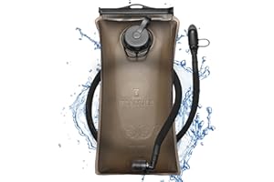 BBAIYULE® Bolsa de hidratación de 2 l/3 l, mochila de hidratación sin BPA y sabor neutro, bolsa opcional con bolsa aislante, burbuja de agua, sistema de hidratación con 2 aperturas para correr