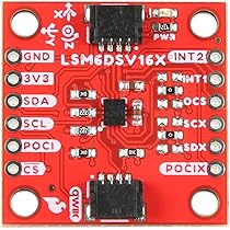 SparkFun 6DoF IMU Breakout - LSM6DSV16X (Qwiic) Low-Power 6-axis