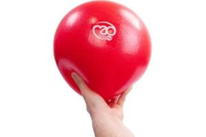 FITNESS-MAD Fitness Mad Yoga o Pilates Exersoft, Exer-Soft Ball, 9/Red, Rojo, 9 Inch