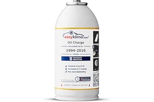 AUTO EASY KLIMA Aceite para aire acondicionado EasyKlima® R134a: fácil de usar, aporta lubricación adicional al sistema de aire acondicionado de coches fabricados entre 1994 y 2016.