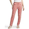 Jockey RX09 Women's Micro Modal Cotton Relaxed Fit Printed Pyjama with Lace Trim on Pockets (Colors & Prints May Vary)