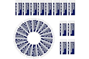 OVTAI Gommes, Gomme Blanche, 30pcs Gomme douce et durable Très bien adapté pour une utilisation universelle dans les écoles, croquis, peintures, beaux-arts, appartements et bureaux