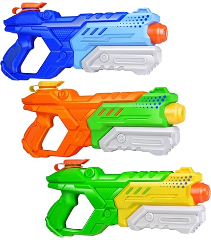 Pack 2 Pistolas De Agua Pequeñas | Juguete De Verano Para Piscina Y Playa, Ideal Para Niños Y Mayores