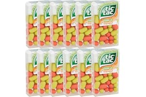 HAMPERLY GIFTS Candy Bundle Containing Tic Tac Lime & Orange 16g (12 Pack)