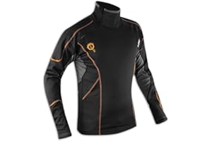 A-pro Maglietta Termica a Maniche Lunghe, Abbigliamento Anti-Freddo, da Uomo, Moto, Uomo