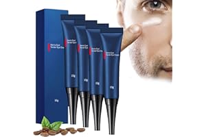 HOME HOLIC OPENEYES Awaken Peptide Lifting Eye Gel,Creme Contour des Yeux,Crème Anti-âge Pour les Yeux Pour Hommes,Anti Cernes, Sérum Anti-âge Pour les Yeux(4 Pièces)