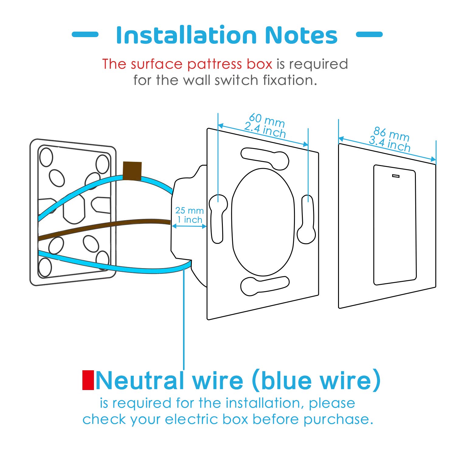 монтажная коробка 86мм. схема включения выключателя света. установка умного выключателя. установка умного выключателя. монтажная коробка для выключателя xiaomi aqara.