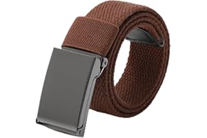 Coubeau Kindergürtel Jungen - Schuluniform-Cotton-Gürtel Verstellbarer Schnallengürtel für Kinder von 3-15 Jahren