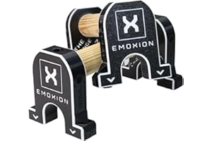 X EMOXION Emoxion Barras Paralelas Calistenia Profesionales, Ideales Para Calistenia En Casa Soporte De Flexiones Entrenamiento Funcional Y Ejercicios De Gimnasia Artística